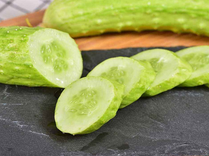 夏天少不了嘎嘣脆的白玉黃瓜